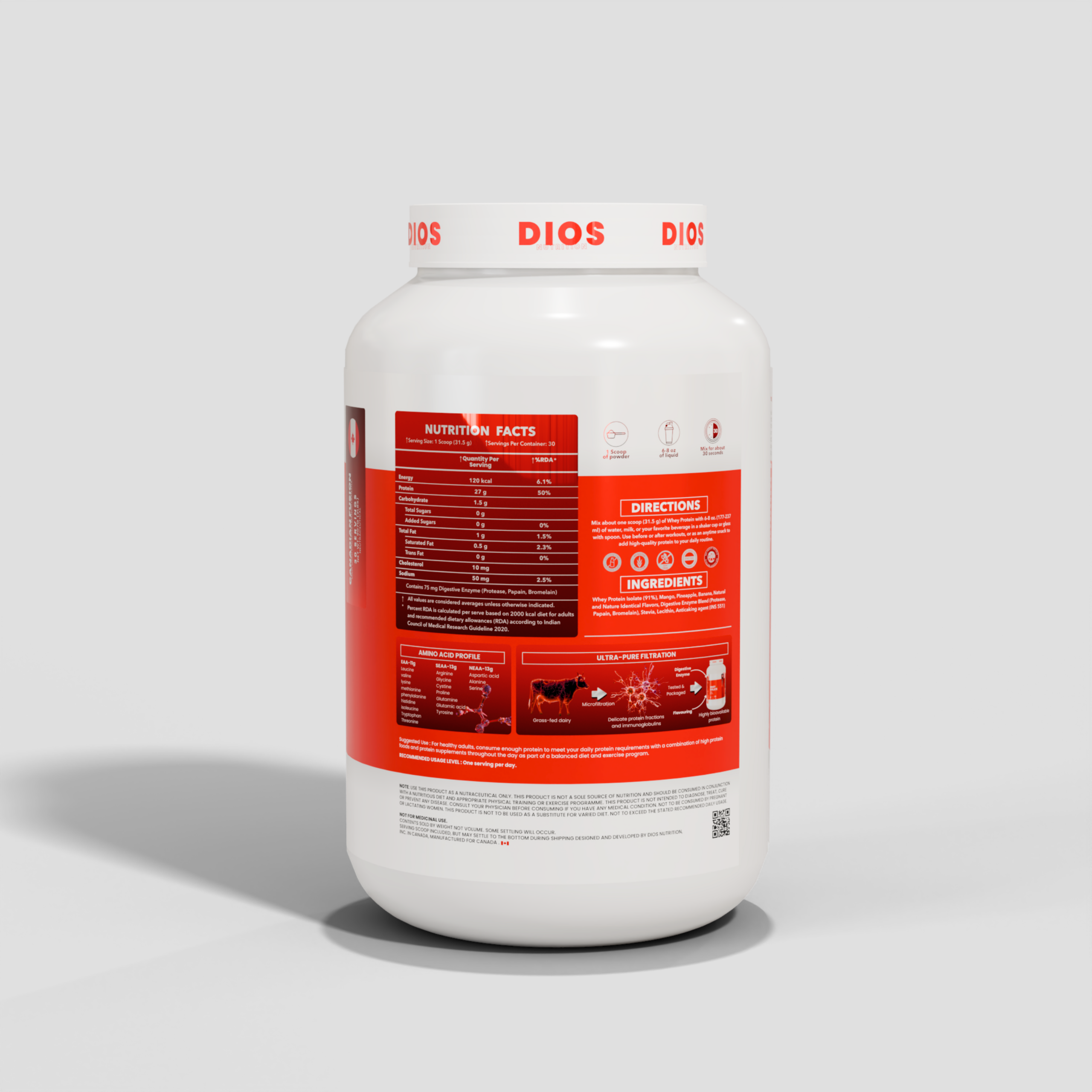 WHEY ISOLATE 2.2LBS - Image 2