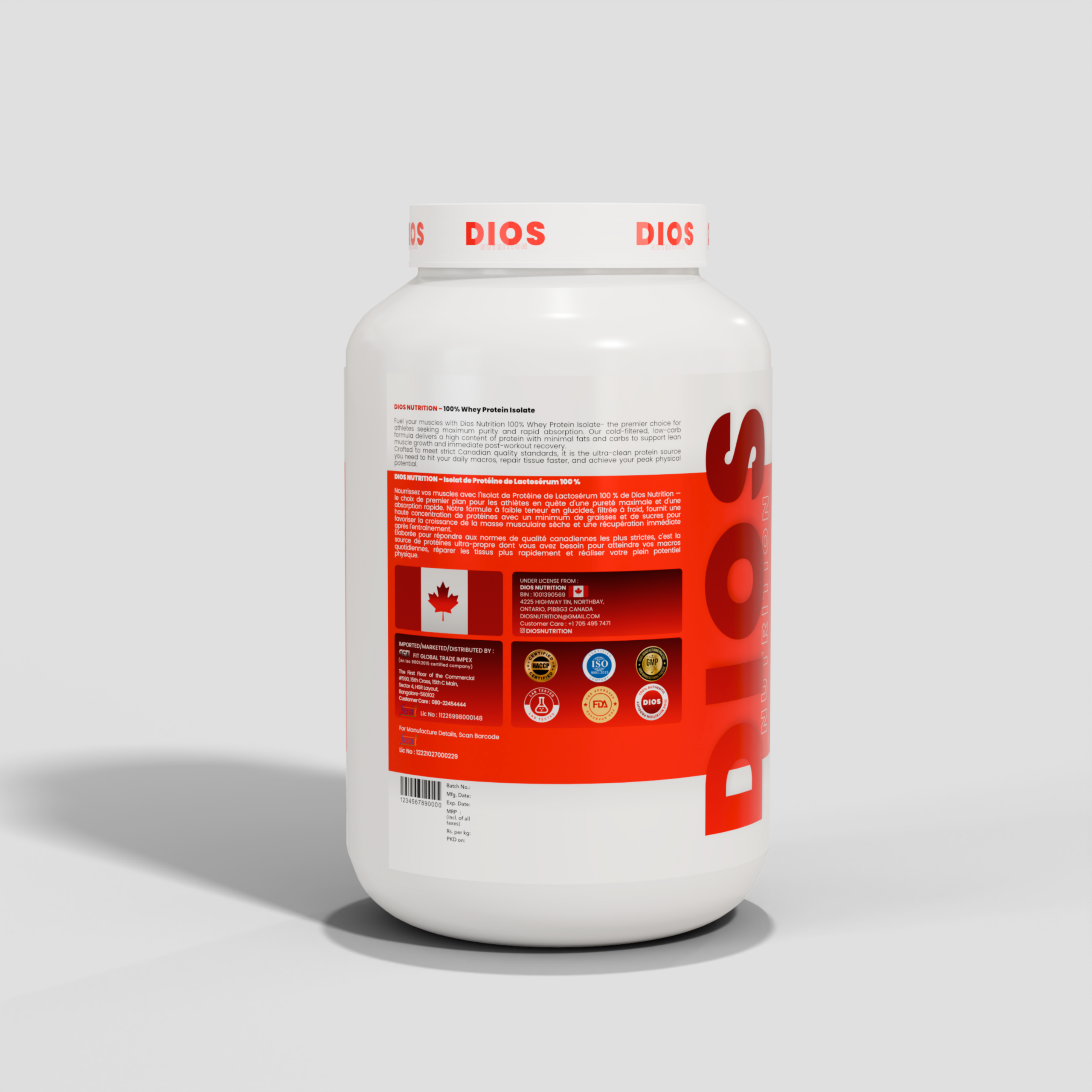 WHEY ISOLATE 2.2LBS - Image 3