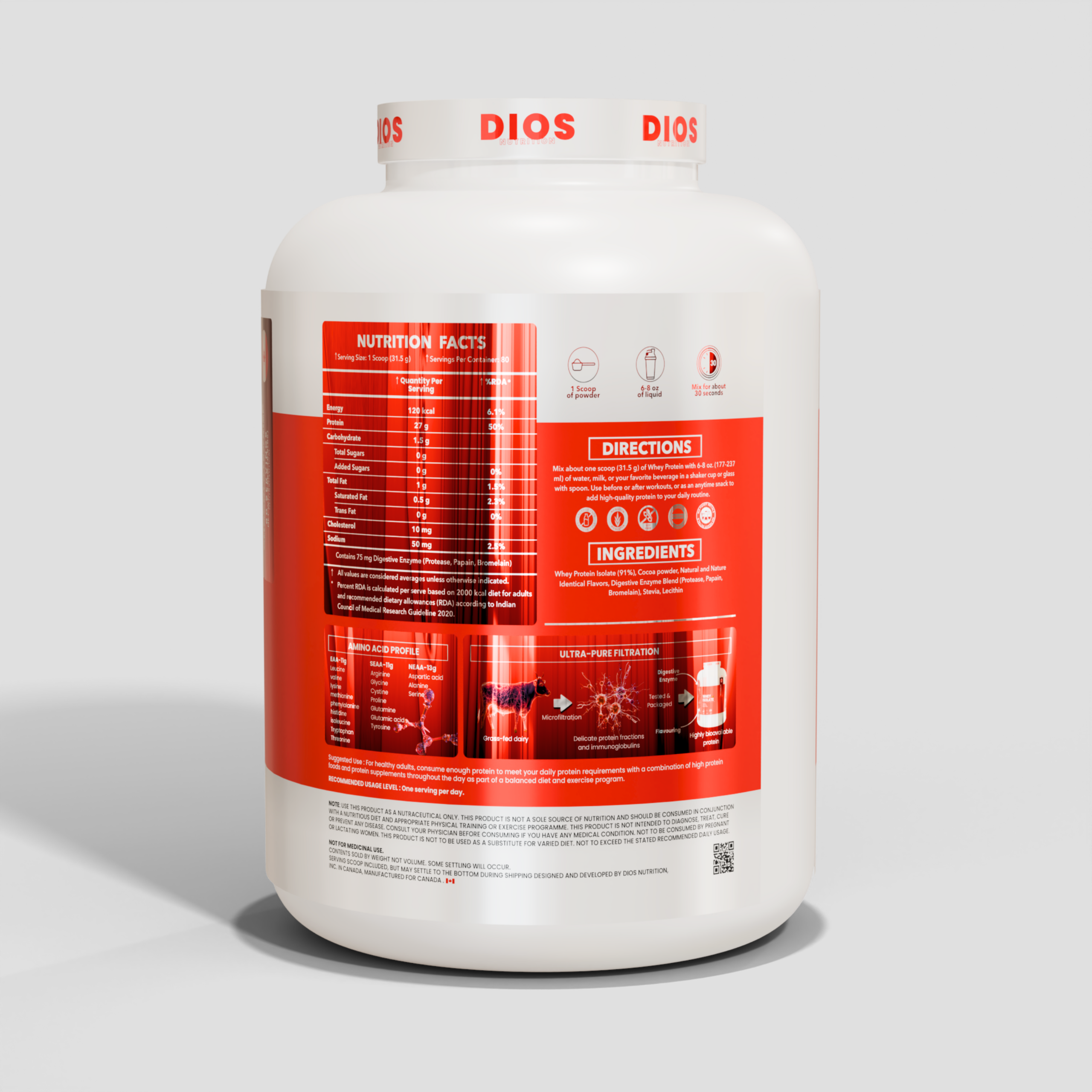 WHEY ISOLATE 5.5LBS - Image 2