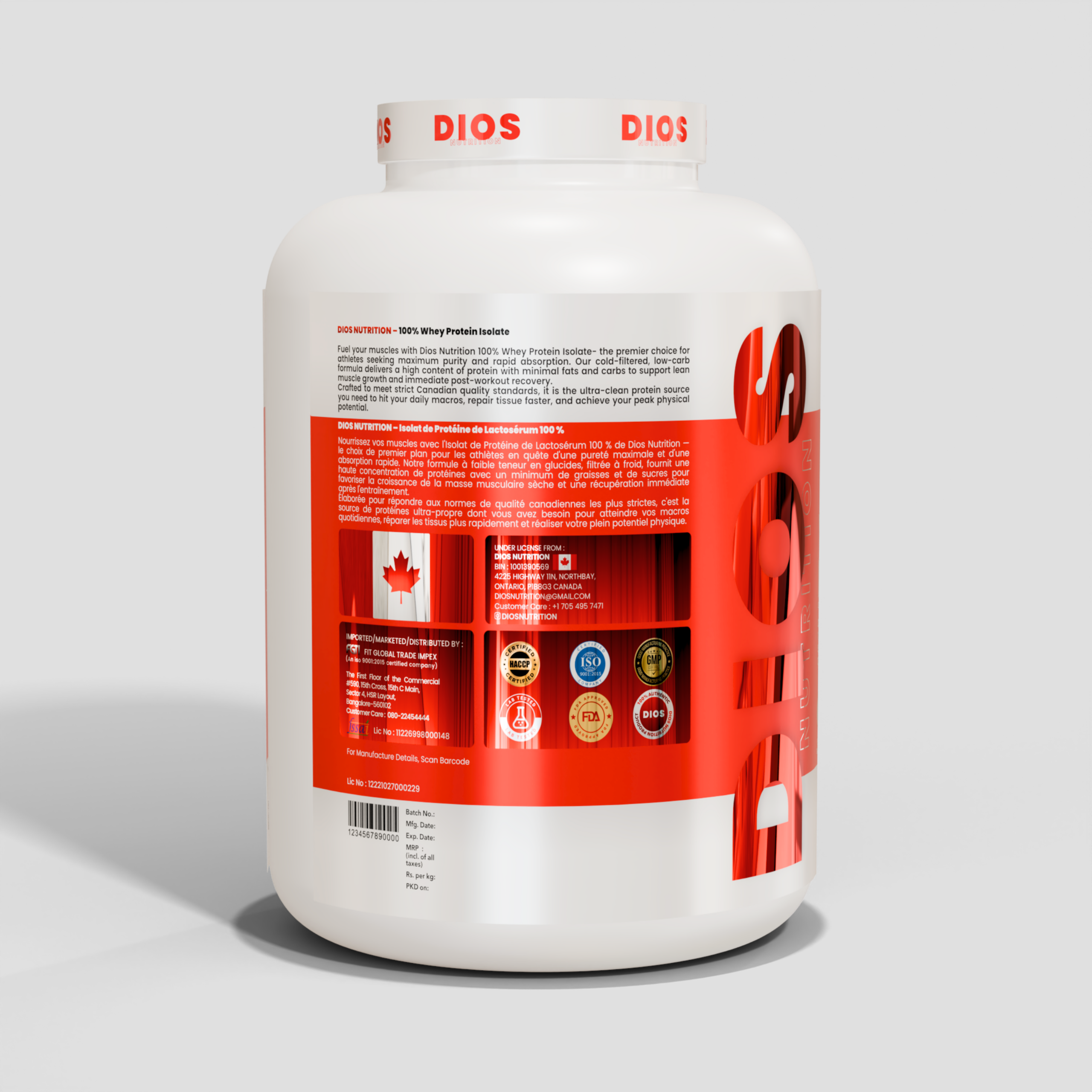 WHEY ISOLATE 5.5LBS - Image 3